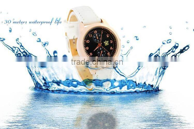 New arrival analog disply genuine leather quartz brand watch Y002