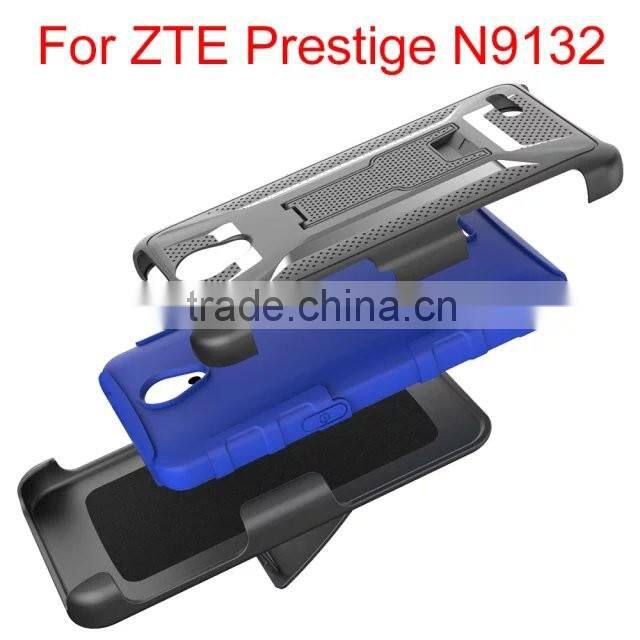 Best Selling Holster Combo Case For Alcatel One Touch Conquest 7046T,Belt Clip Combo Case