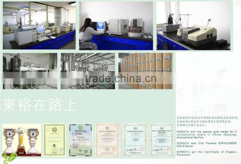 Natural Green tea finings organic broken green tea for extracting powder