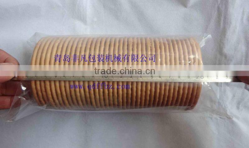 China Manufacturer Automatic Single Row Biscuit Tray-free packing Machine