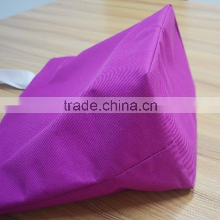 2016 cheap fashion custom pormotional 600d polyester shopping bag