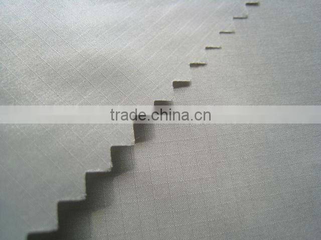 380T 0.2*0.2 100% polyester ripstop Pongee Fabric