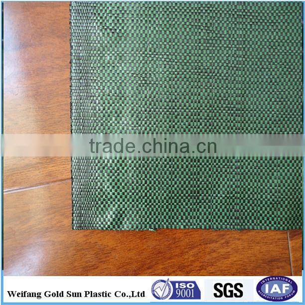 pp woven silt fence / weed control mat with selvedge