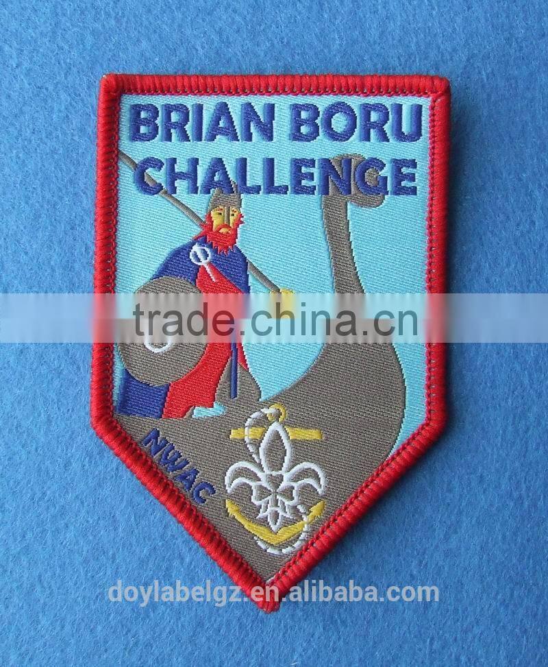 washing embroidery badge