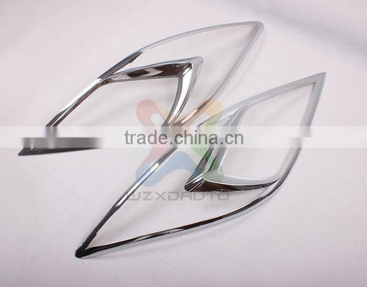 NEW MAZDA MIRROR CHROME HEAD LAMP COVER HEAD LIGHT COVER FOR 2012 MAZDA BT50 2012 BT-50