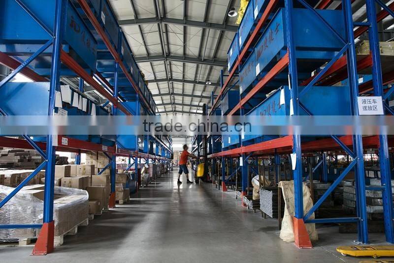 Warehouse ised c-type steel on the mast stacker machine