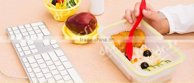 Kitchenware Heat Resistant Non-toxic Foldable Silicone Messtin