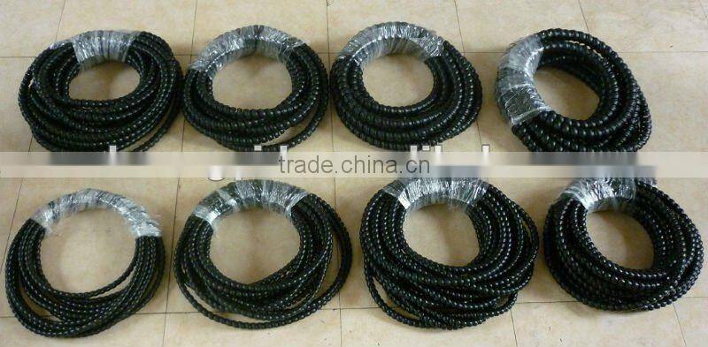0.5-80mm diameter Spiral Flexible Polyethylene Cable Protection Sleeve Production Line in Plastic Machine