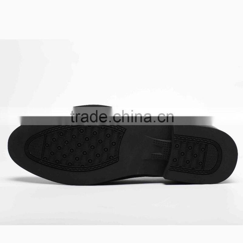 2016 comfortable genuine leather formal shoes for men black