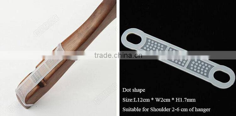 Silicone Anti-slip Rubber for Hanger,Flexible Plastic Antiskid Stopper, Hanger Accessories