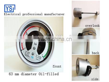 China Factory Manufacture ISO9001,CE Oil filled Oil filled with alarm densimeter