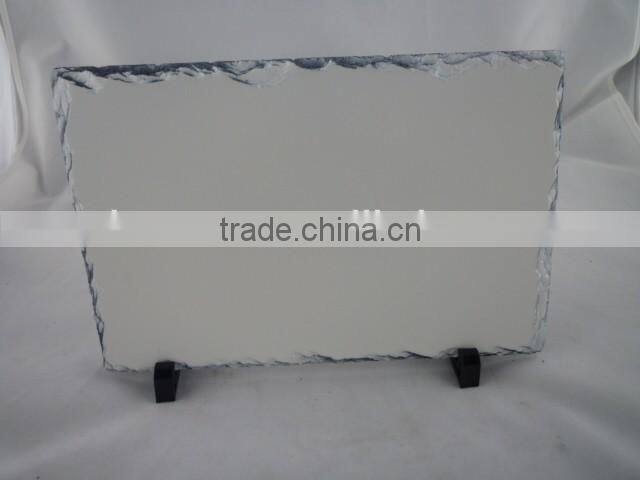 Sublimation rock slate photo slate blocks