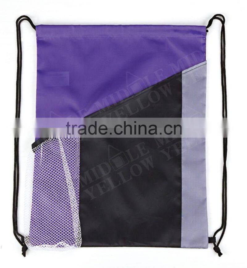 2016 xiamen cheap promotional drawstring bags large fabric drawstring gym bag
