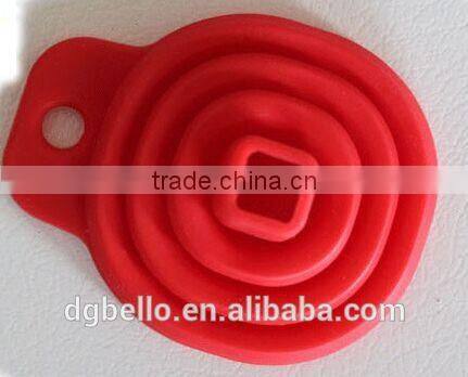 Cute Design FDA Approved Silicone Funnel Oil Funnel for Sale