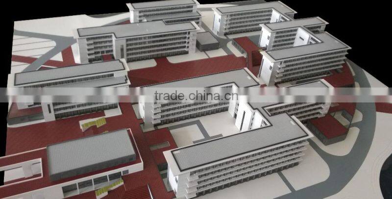 Scale architectural model making for university building model making