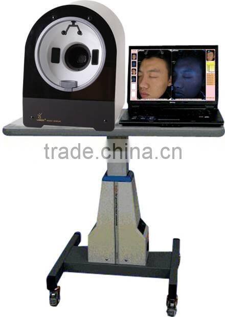 High-definition 3D analyzer skin scanner mirror system