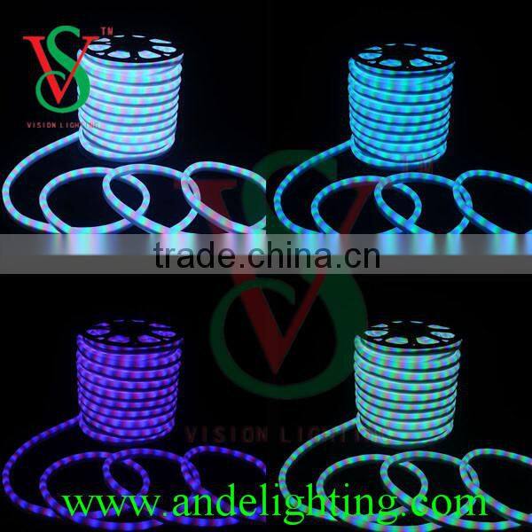 2016 New product rgb flexible Building decoration neon light