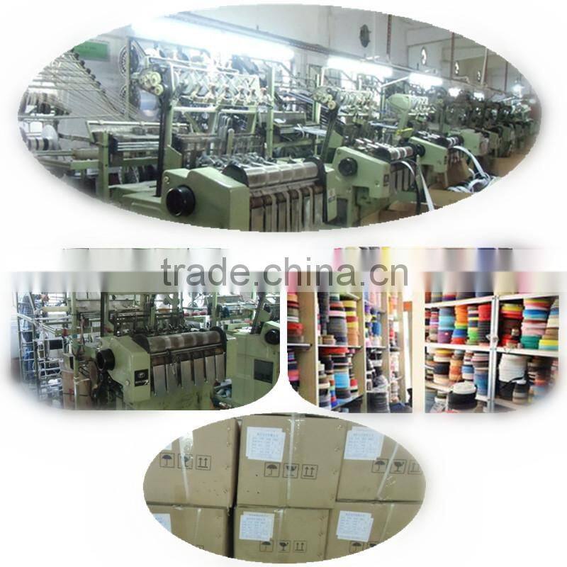 Factory Customize Black and White Zebra Image Jacquard Webbing 35mm