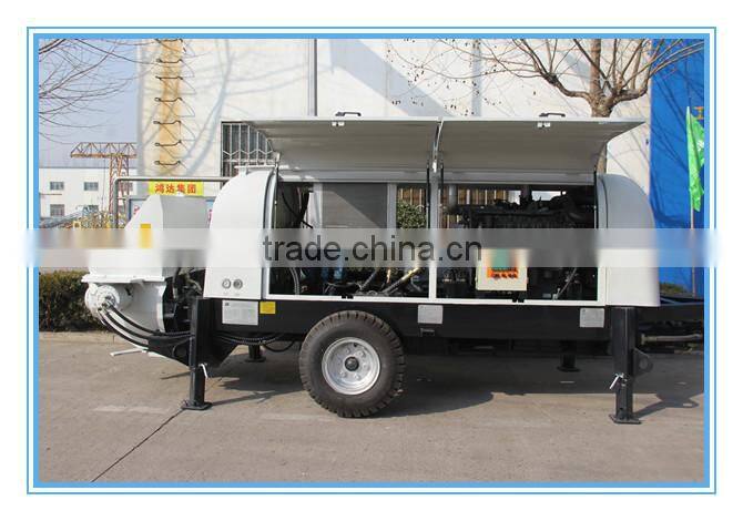 Chinese Famous Brand HBT60S1816 145R HONGDA Diesel Trailer Concrete Pump