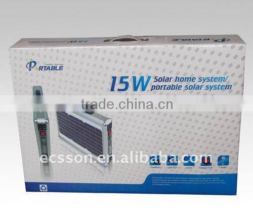 15W New Portable solar energy system