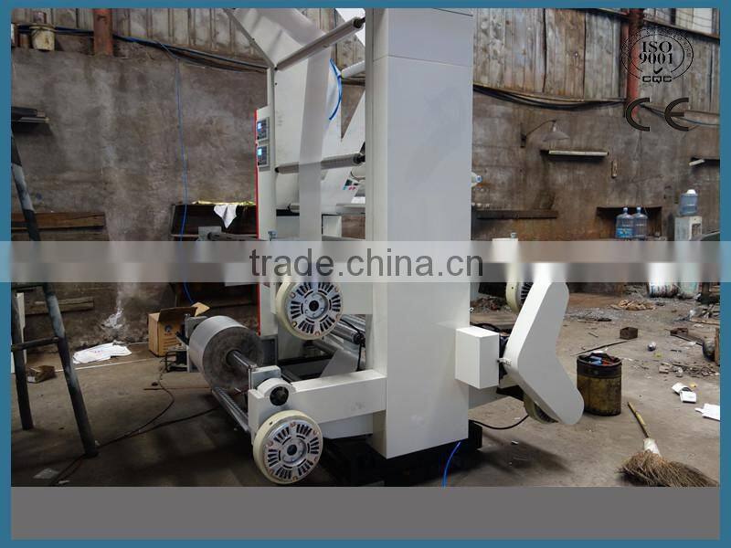 Four /Six Colors Plastic Film Flexographic Printing Machine