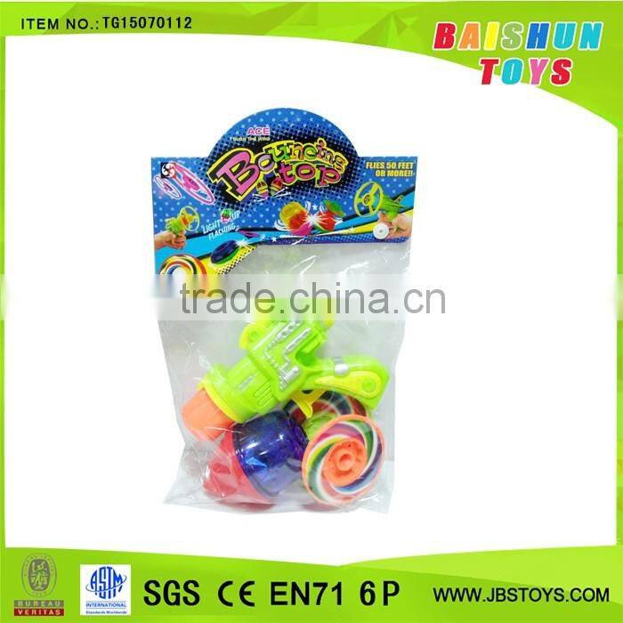 Promotion toy kids spinning top set tg15070112