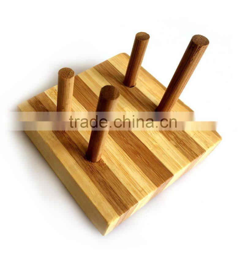 BH018 Multi functions bamboo cutting board holder portable board stander utensils set home appliance