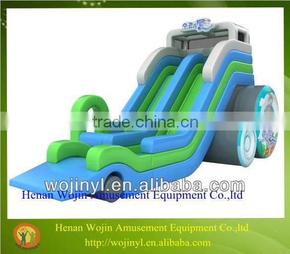inflatable pool slides for inground pools/small inflatable water slide for sale