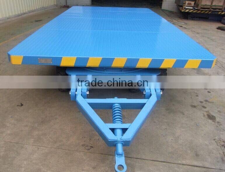 CE approved heavy loading car trailer with no power
