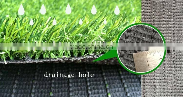 Colorful Rainbow Artificial Grass With White Line