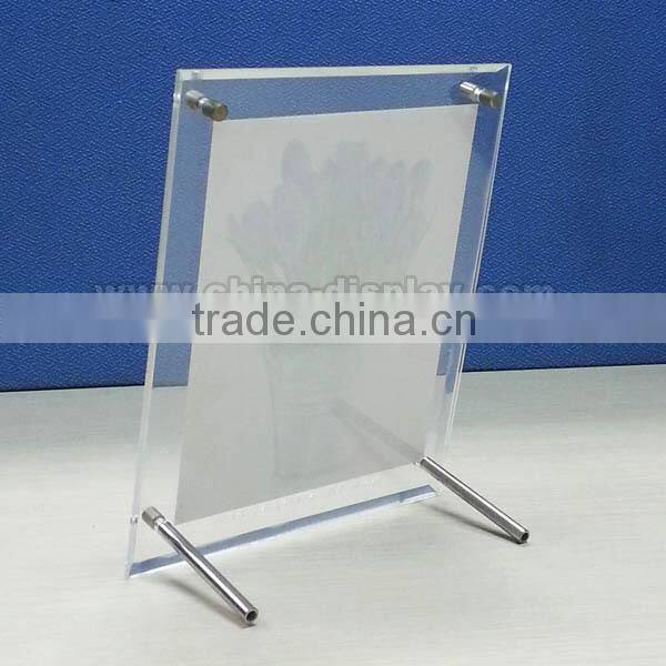A2 Acrylic desktop Sign Photo Frame innovative acrylic poster frame