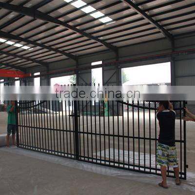 ISO9001 Most popular Assembled Zinc Steel Fence