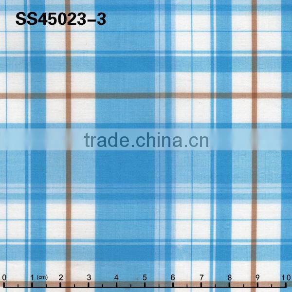 100% Cotton Spring/Summer Shirting & Dress Fabric, Cotton Colorful Check/Plaid Fabric