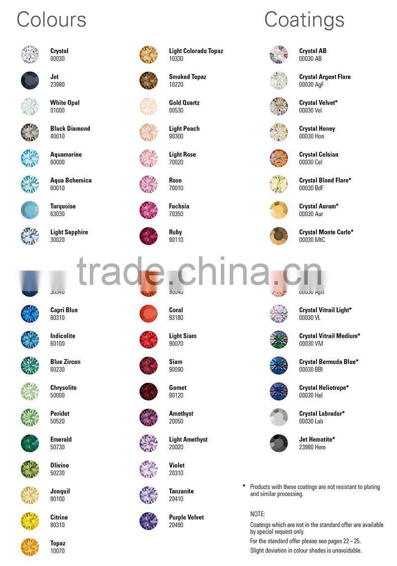 Original PRECIOSA MC Chaton Maxima, Violet Point Back Rhinetsone