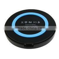 Qi-Enabled Single Position wireless charger,Travel Mini Wireless Charging Pad For All Compatible Qi Enabled
