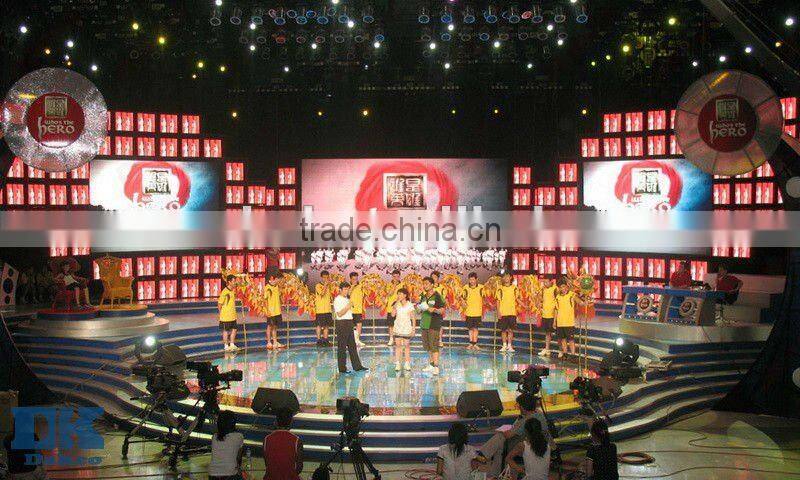 Indoor rental die-casting aluminium led display P6 indoor aluminum cabinet LED rental display