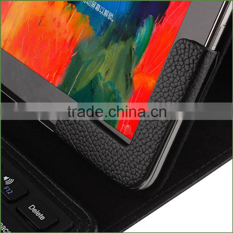 Very popular in US market leather tablet covers with keyboard for Universal 12 inch tablet leather covers