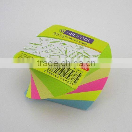 kraft memo holder with pencil