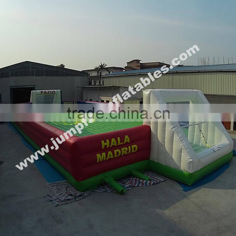 custom-made Inflatable Bubble Football Field/Commercial giant football picth/Inflatable soccer field for soccer bubbbles