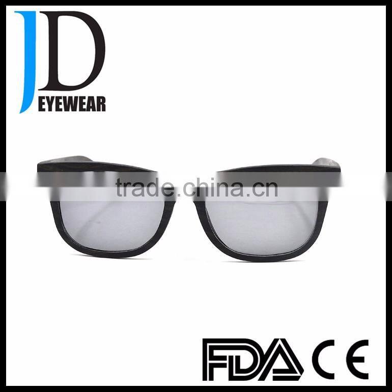 2016 Custom Made Square Ebony Wood OEM Sunglasses