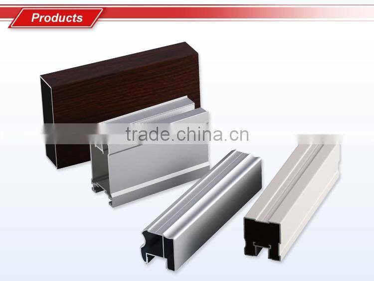 China 2016 OEM welcome aluminum profiles for wardrobe closet door frame