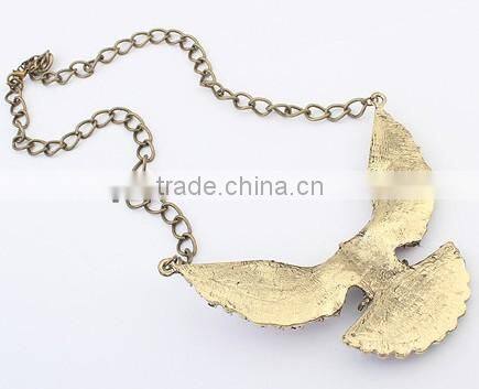 2014 pashmina style amber necklace