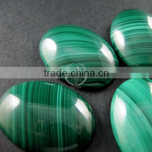 18x25mm oval peacock green malachite cabochon DIY supplies for earrings,rings,pendant charm findings 4120063