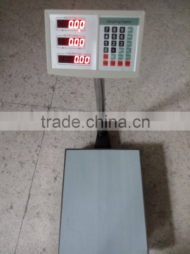 100kg 300kg 500kg digital tcs electronic platform scale OEM ODM