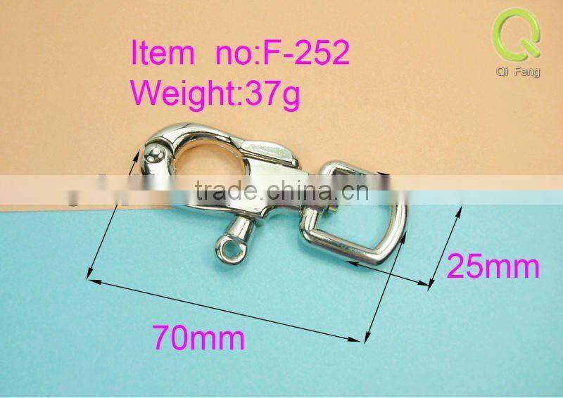 handbag hardware wholesale Special Hardware Dog Hook F-252-14*70MM