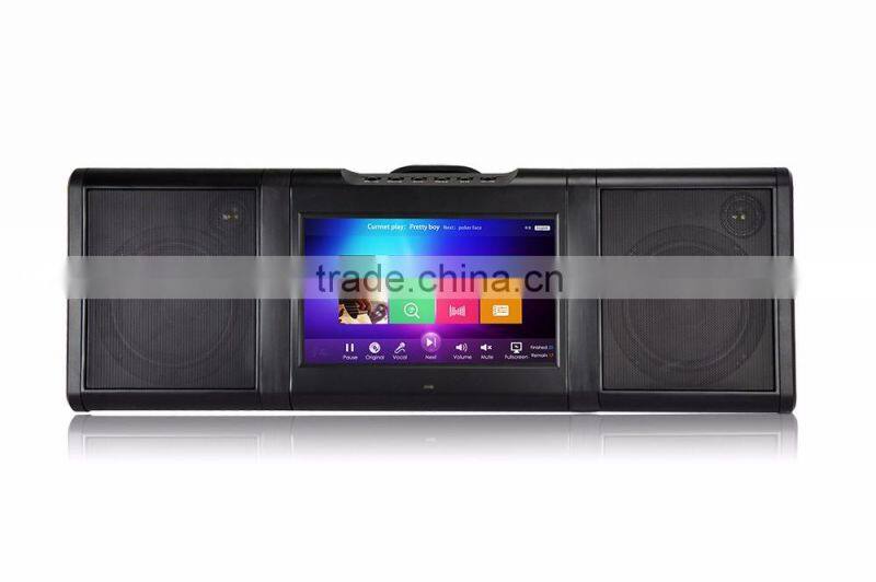 10.1'' made in china mini karaoke player machine with usb,sd