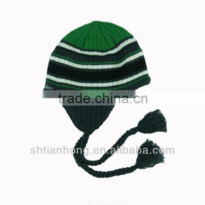 high quality winter weave baby knit hat
