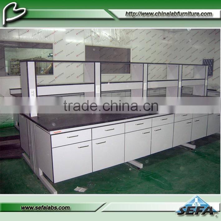 Hot Selling Dental Lab Customized Furniture Steel Wood Workbench
