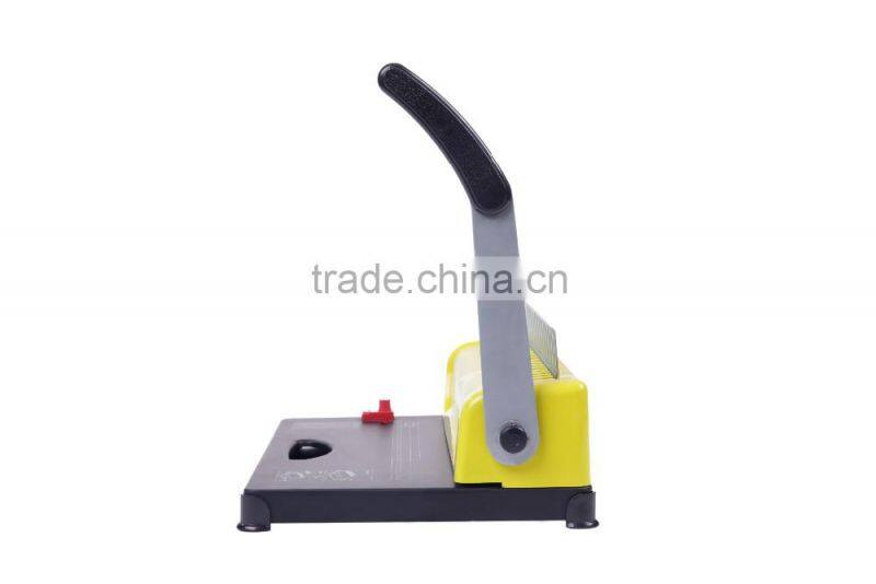 Practical manual binding and punching machine with bright colour shell