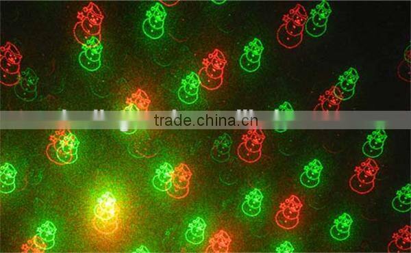 Christmas Mini Stage Laser Lighting 8 Gobos with Gift Box